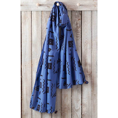 Scarf - Lively blue Scarf - Lively blue